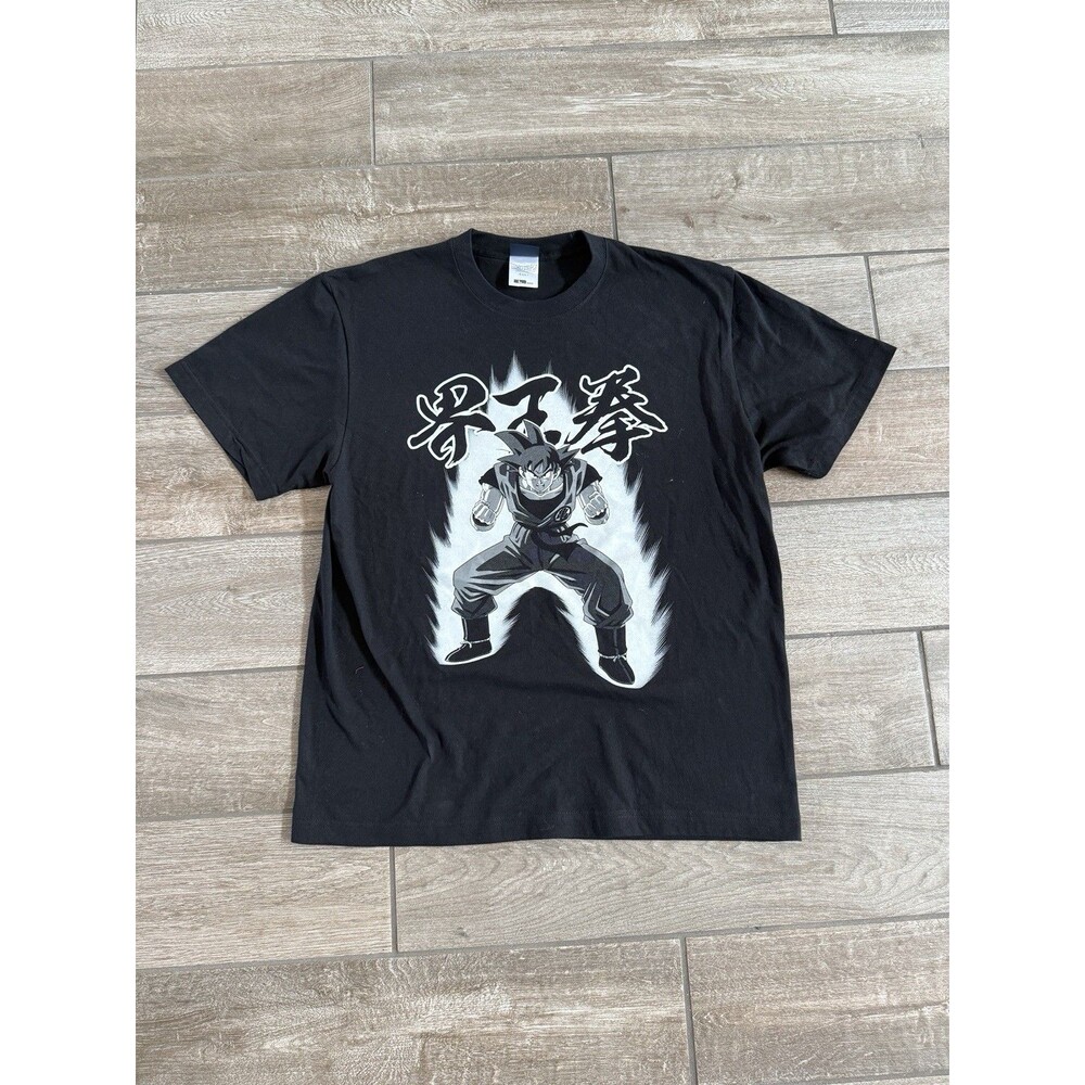 VTG Dragonball Z Cospa Double Sided Anime shirt Adult Xl Black Y2K HTF